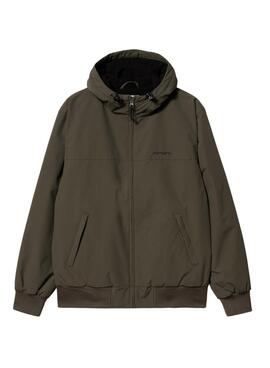 Veste de chasse Carhartt Sail avec capuche verte pour homme