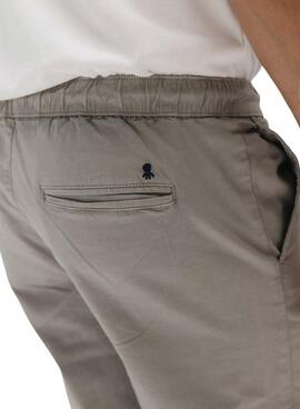 Pantalon El Pulpo Jogger Peach gris medio pour homme