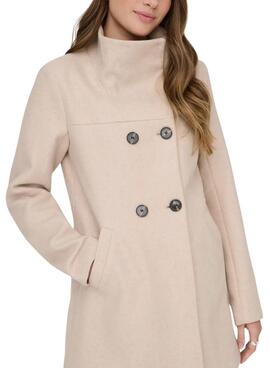 Manteau Beige Only Blake pour femme