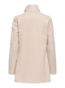 Manteau Beige Only Blake pour femme