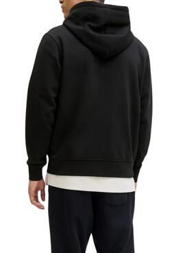 Sweatshirt Jack and Jones Soho noir pour homme