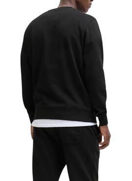 Sweatshirt Jack and Jones Soho JJ Studios noir pour homme