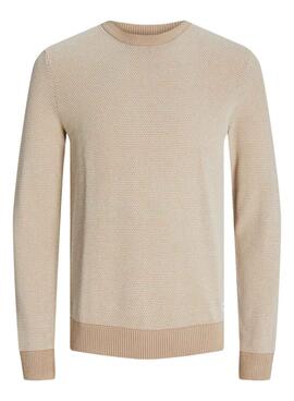 Maillot Jack and Jones Globe beige pour homme