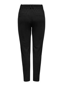 Pantalon en velour côtelé noir Only Poptrash Lias pour femme.