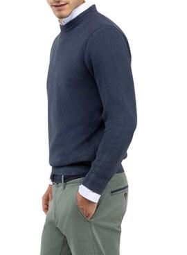 Maillot Le Ganso Structure Garment Dyed bleu pour homme