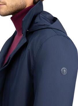 Trench-coat rembourré marine El Ganso pour homme
