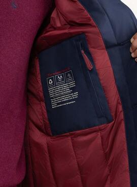 Trench-coat rembourré marine El Ganso pour homme