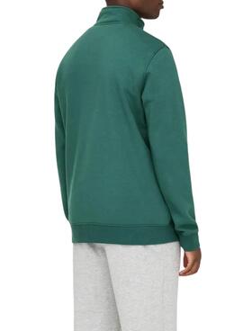 Sweat à capuche Only and Sons Ceres vert à fermeture éclair pour homme