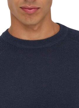 Maillot Only and Sons Il y a une structure marine pour homme