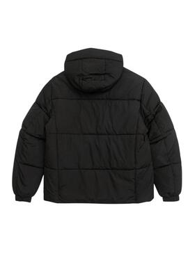 Veste matelassée à capuche noire pour homme Only and Sons David