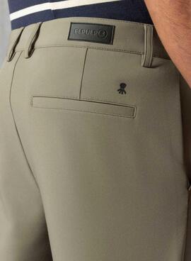 Pantalon El Pulpo parfait technique de taupe pour homme