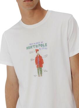 Maillot El Pulpo North Pole Outfit blanc pour homme