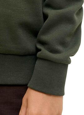 Sweat à capuche Jack and Jones Jin vert pour enfant