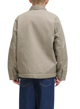 Veste Jack and Jones Norrebro beige pour garçon