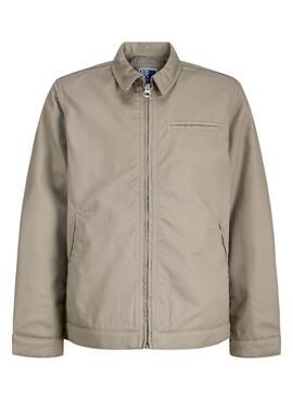 Veste Jack and Jones Norrebro beige pour garçon