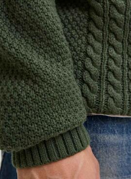 Maillot vert pour homme Jack and Jones Paul