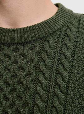 Maillot vert pour homme Jack and Jones Paul