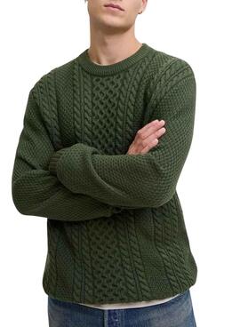 Maillot vert pour homme Jack and Jones Paul