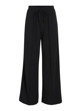 Pantalon Vila Viclua noir pour femme