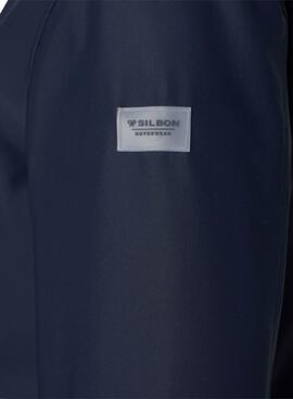 Parka Silbon técnica Tailoring en bleu marine pour homme