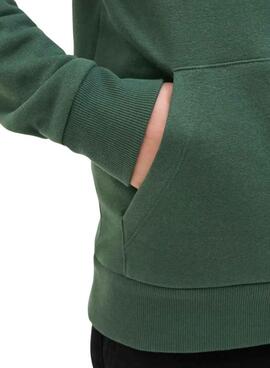 Sweat à capuche Jack and Jones Ari vert pour enfant