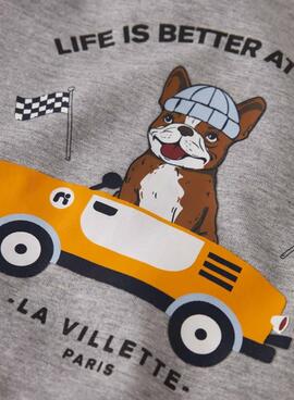 Sweat-shirt Name It Roval gris pour garçon