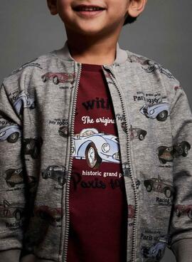 Veste Name It Reiner gris pour garçon.