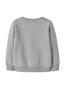 Sweatshirt Name It Frear gris pour fille