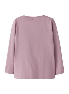 T-shirt Name It Frakerna rose pour fille