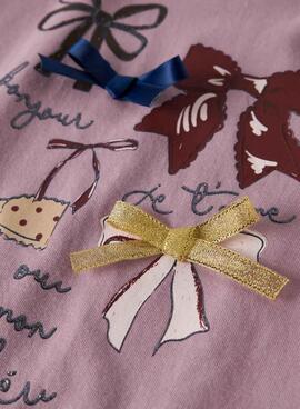 T-shirt Name It Frakerna rose pour fille