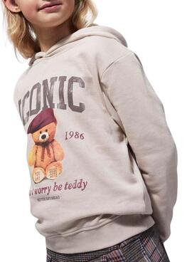 Sweat-shirt Name It Frycca beige pour fille