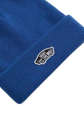 Bonnet Vans Classic Cuff bleu pour fille et garçon