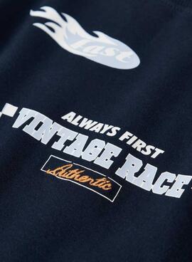 T-shirt Name It Richael bleue pour garçon