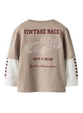 Maillot Name It Richael beige pour garçon