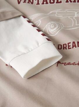 Maillot Name It Richael beige pour garçon