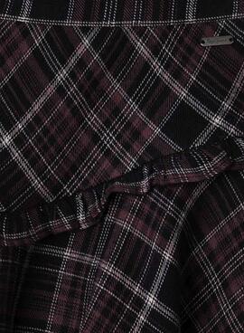 Jupe Pepe Jeans Diane bleue marine et rose pour fille