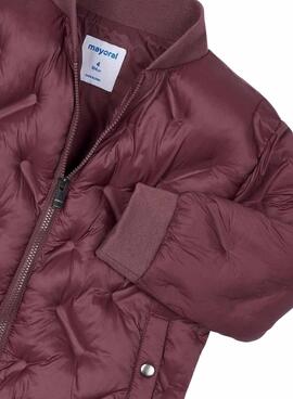 Veste bombardier bordeaux Mayoral pour garçon et fille
