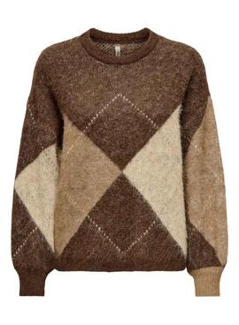 Maillot Only Noeme Jacquard toasté pour femme