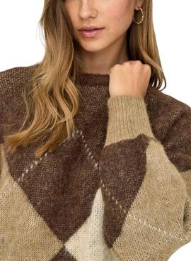 Maillot Only Noeme Jacquard toasté pour femme