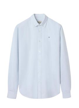 Chemise Silbon sport à rayures vertes pour homme