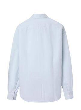 Chemise Silbon sport à rayures vertes pour homme