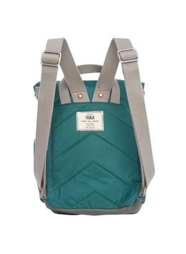 Sac à dos Roka Canfield petit bleu turquoise pour femme et homme.