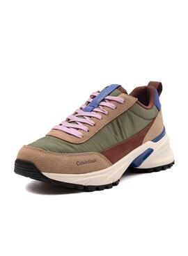 Sneakers Calvin Klein Hike Runner décontractées pour homme.
