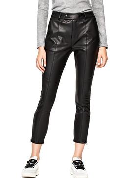 Pantalon Pepe Jeans Selma Noir Pour Femme