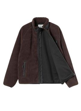 Veste polaire Carhartt Prentis marron pour homme