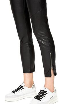 Pantalon Pepe Jeans Selma Noir Pour Femme