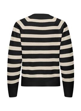 Maillot Only Aime les rayures noires pour femme