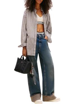 Sac Tommy Jeans Daily Elevated Mini noir pour femme