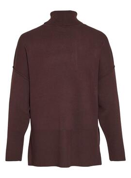 Maillot Vila Viostria marron pour femme