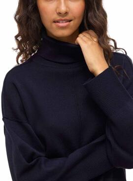 Maillot Vila Viostria bleu marine pour femme